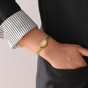 Octagon Dial Quartz Vintage Watch for women