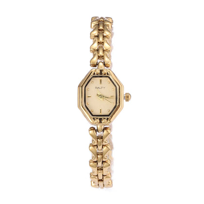 Octagon Dial Quartz Vintage Watch for women