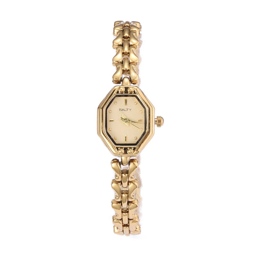 Octagon Dial Quartz Vintage Watch for women